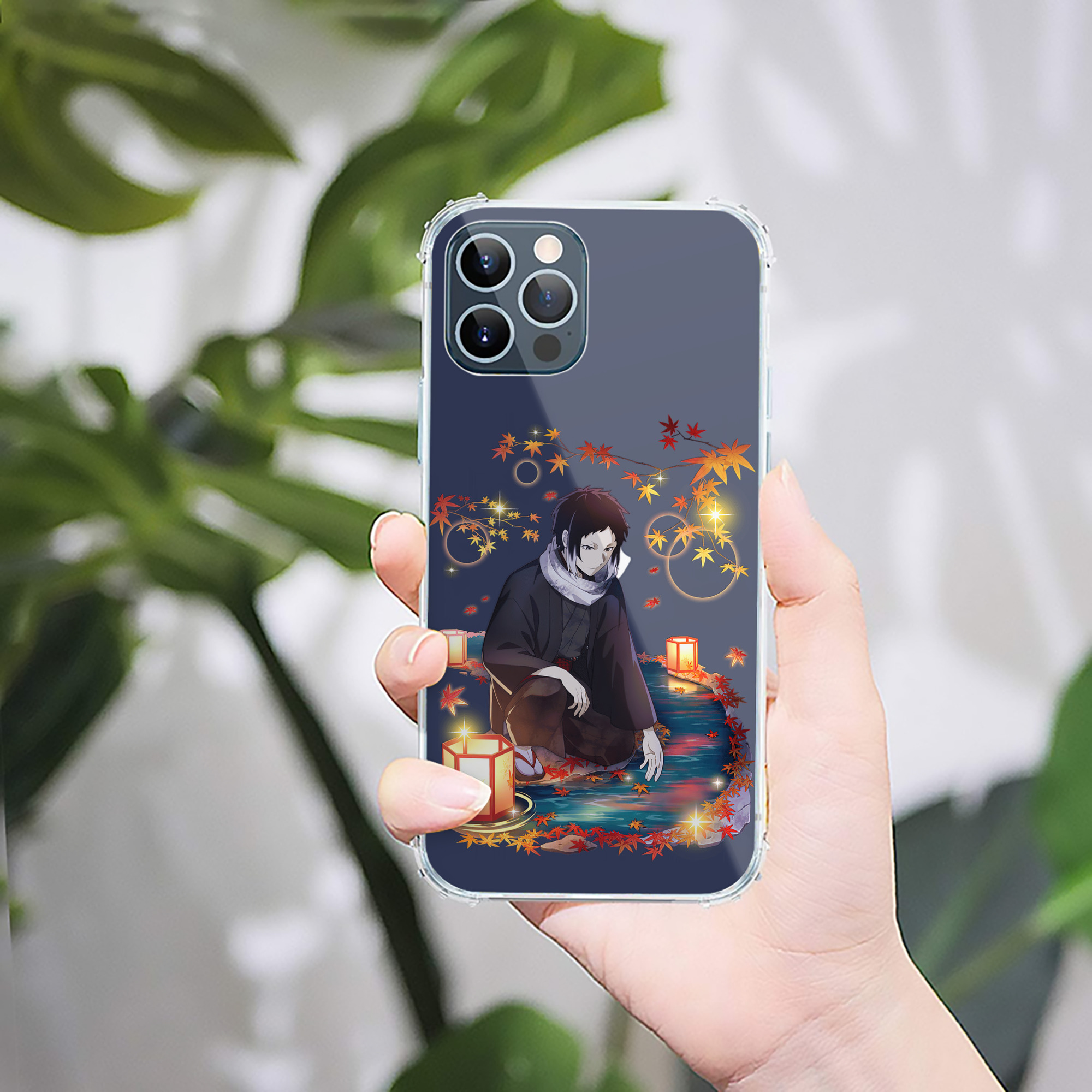 （画像用） 文豪ストレイドッグス Bungo Stray Dogs 【iPhone 12シリーズ対応】透明スマホケース（クリアソフトケース）
